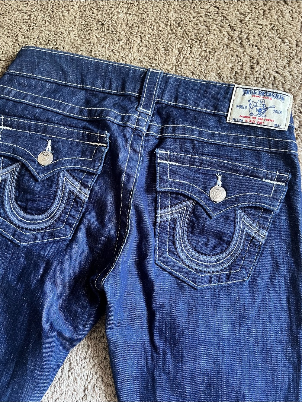 True Religion Women’s Dark Blue Denim Jeans SIZE 28